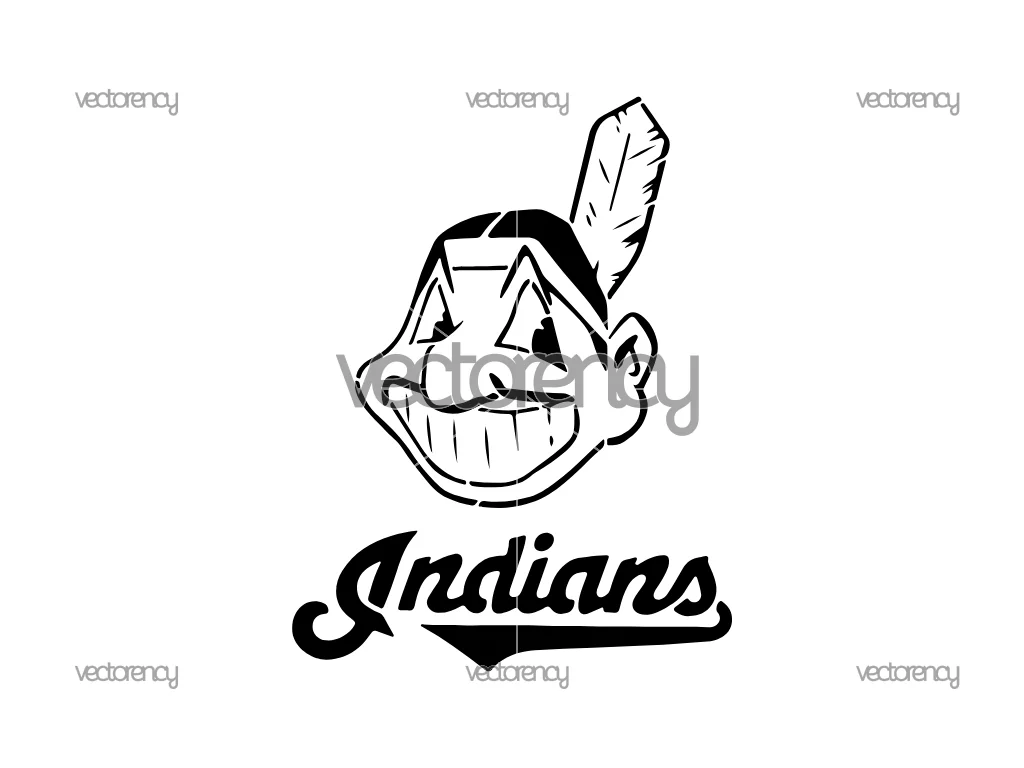 Chief Wahoo SVG, Cleveland Indians, Logo, MLB PNG Image Indians