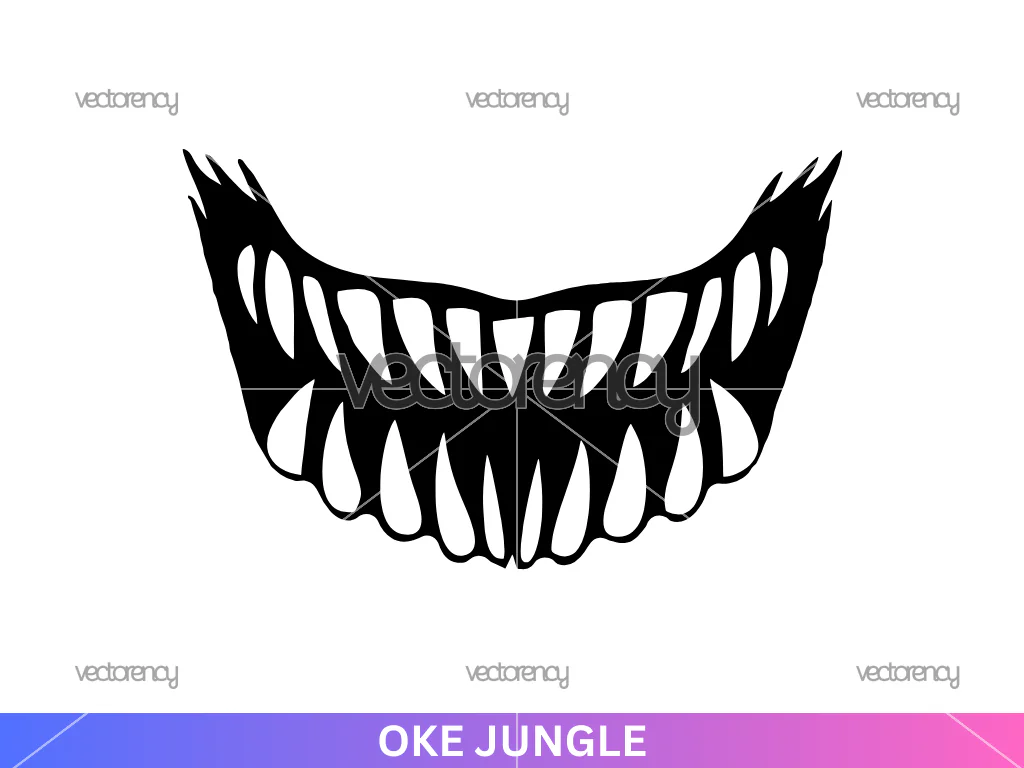 Monster Teeth SVG