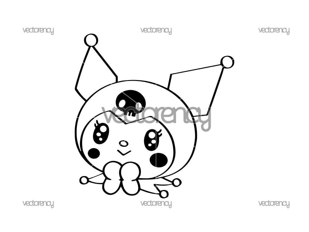 Cricut Cutting Kuromi SVG