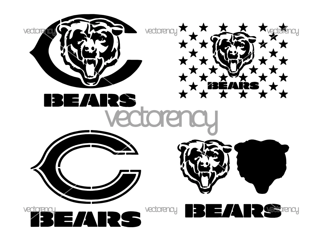 Chicago Bears SVG Vector PNG