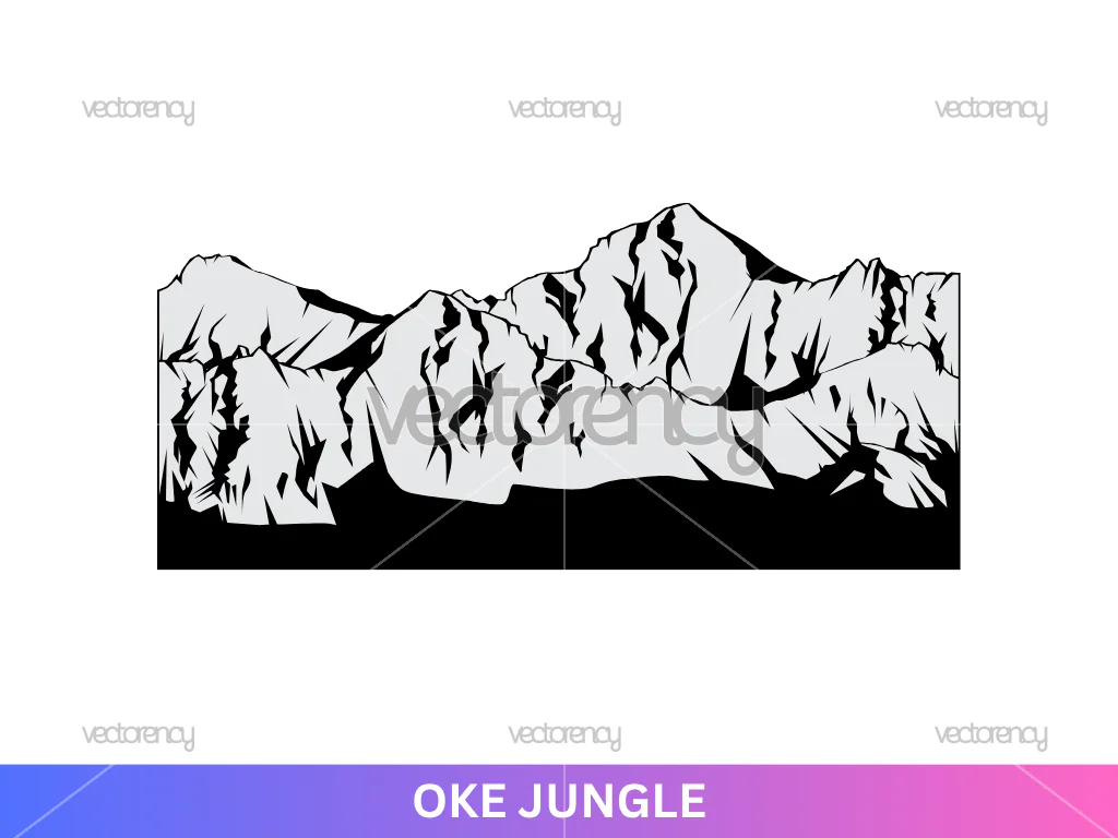 Mountain Landscape SVG