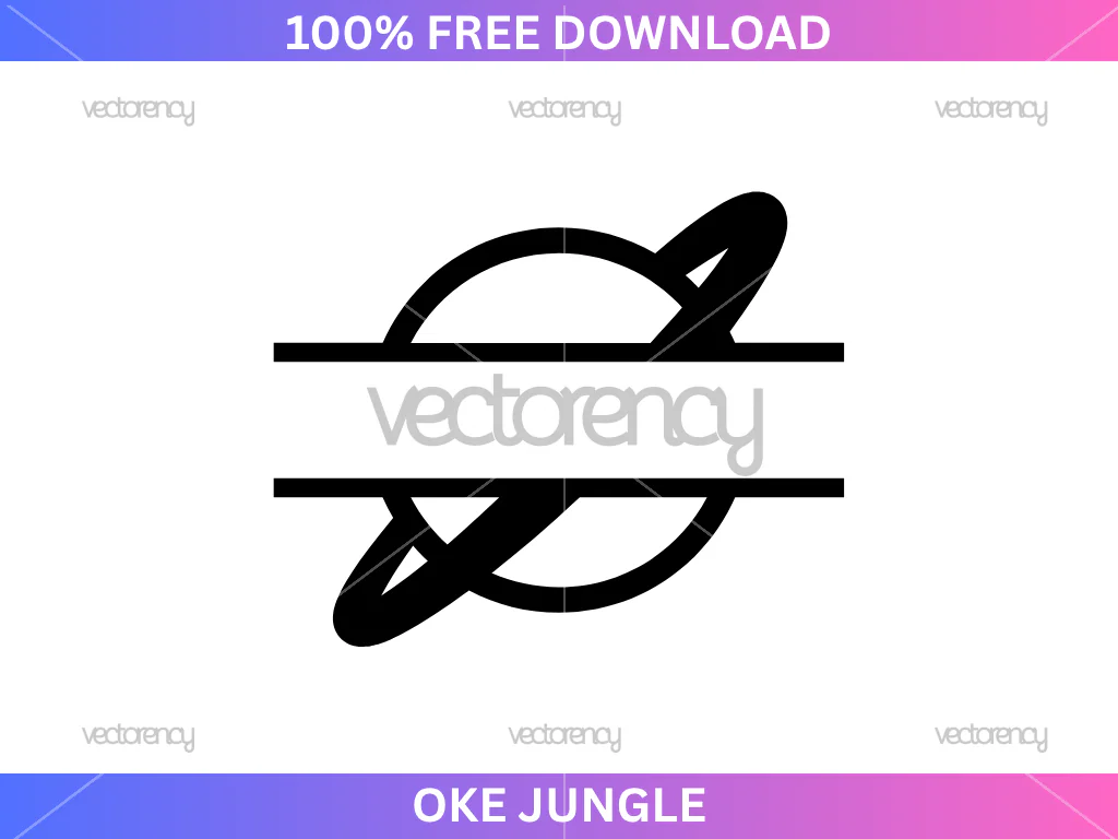 Free Saturn Planet Saturn Monogram