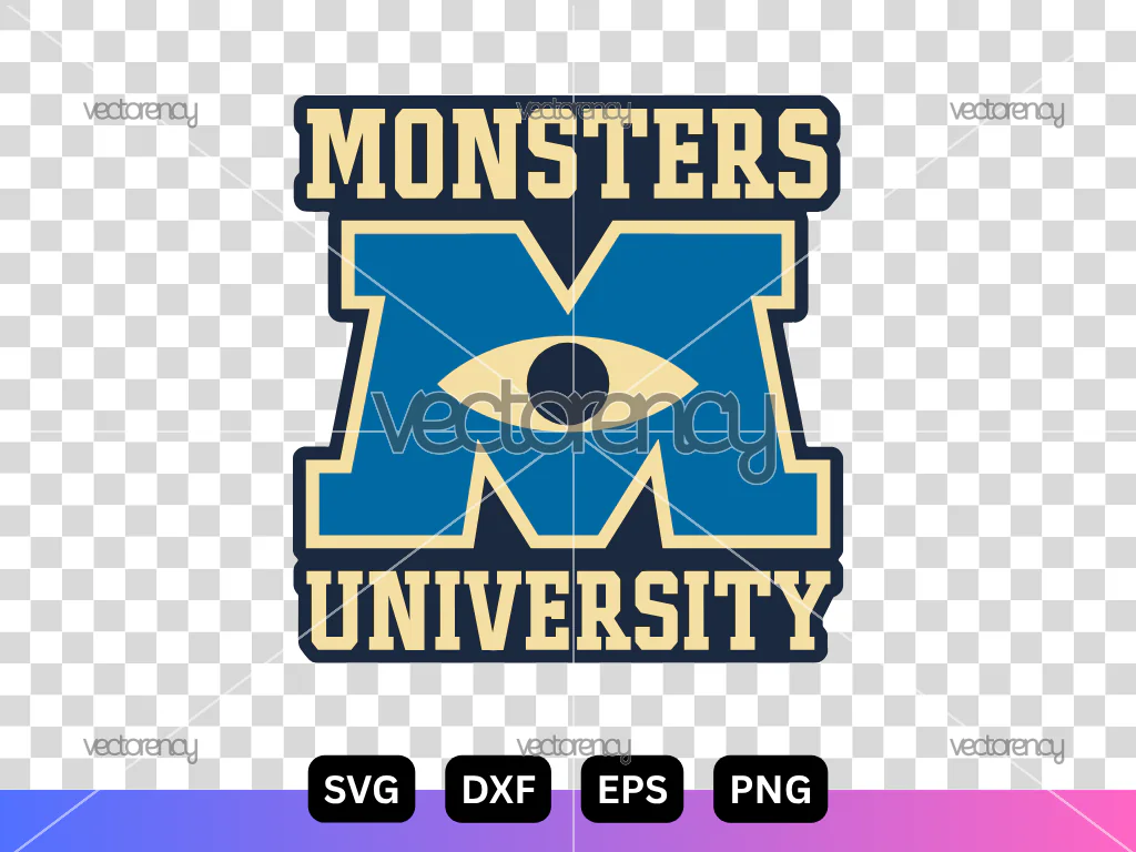 Monster University SVG PNG EPS DXF