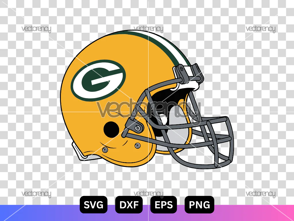 Green Bay Packers SVG, NFL Football Cut File, Packers Vector Design, Digital Download