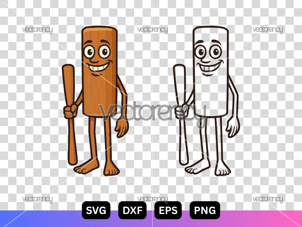 Tung Tung Tung Sahur SVG EPS PNG, Anomaly, Download, Cricut
