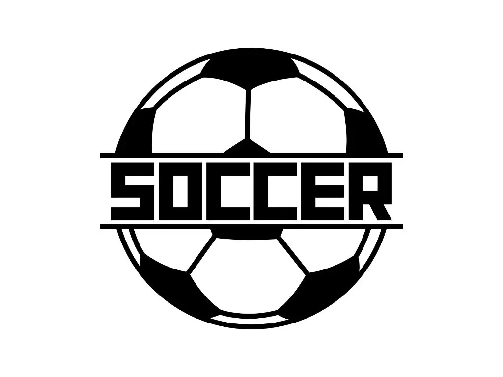 Soccer Silhouette Svg