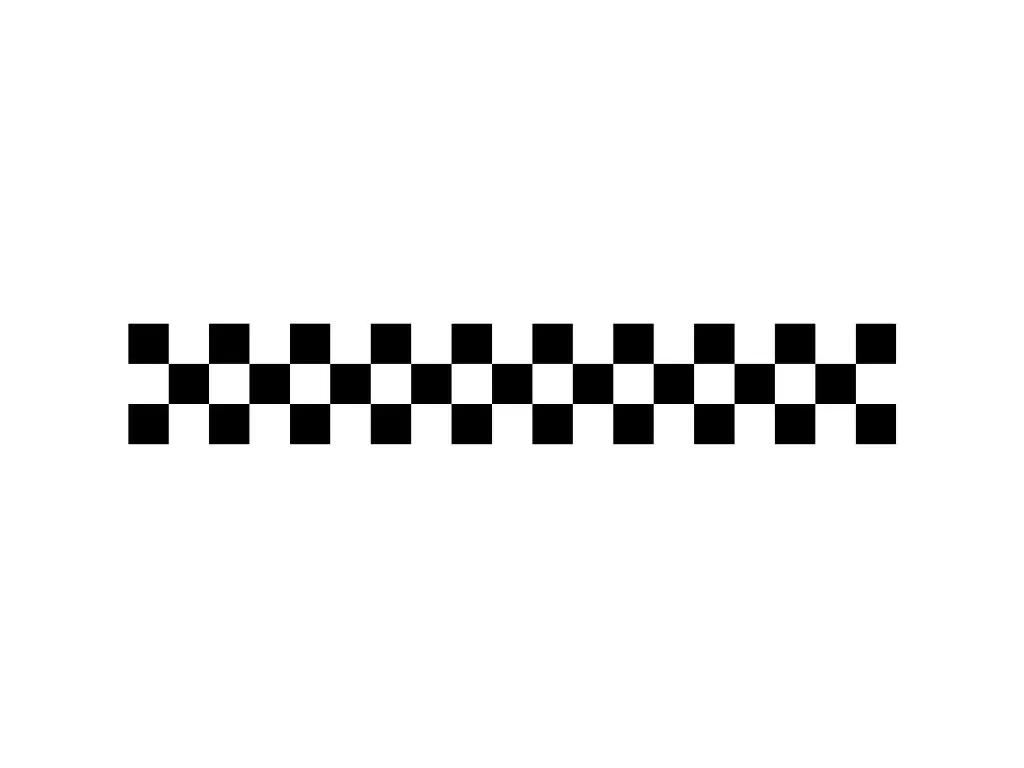 Checkered Racing Flags Silhouette Svg #3