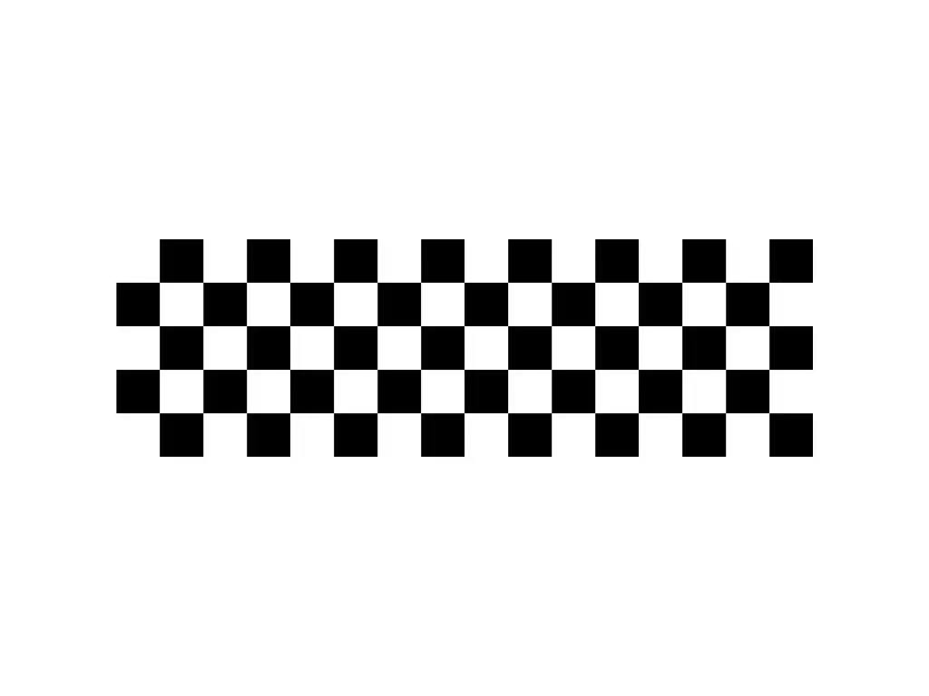 Checkered Racing Flags Silhouette Svg #2