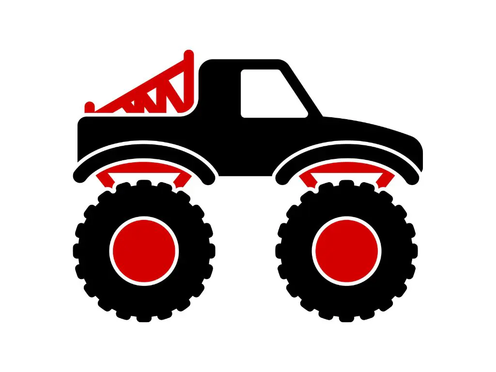 Monster Truck Silhouette