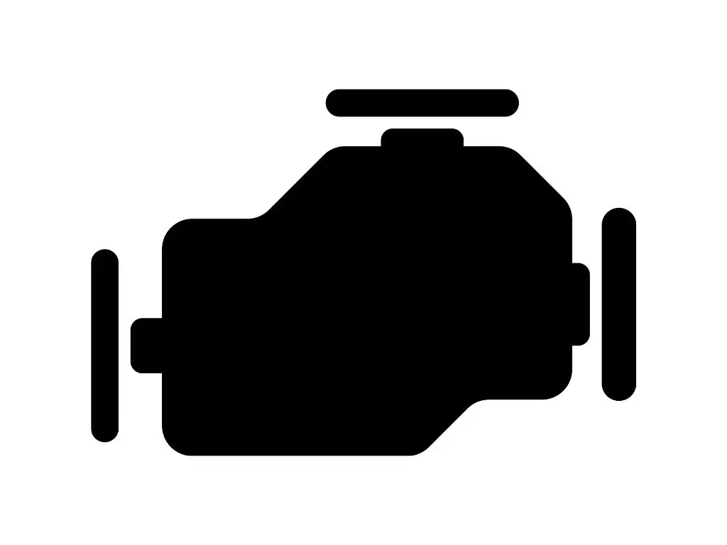 Engine Block Silhouette Svg