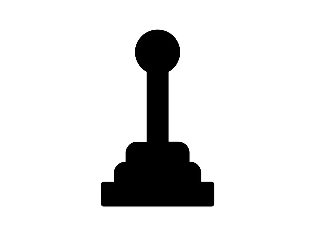 Stick Gear Shift Silhouette Svg