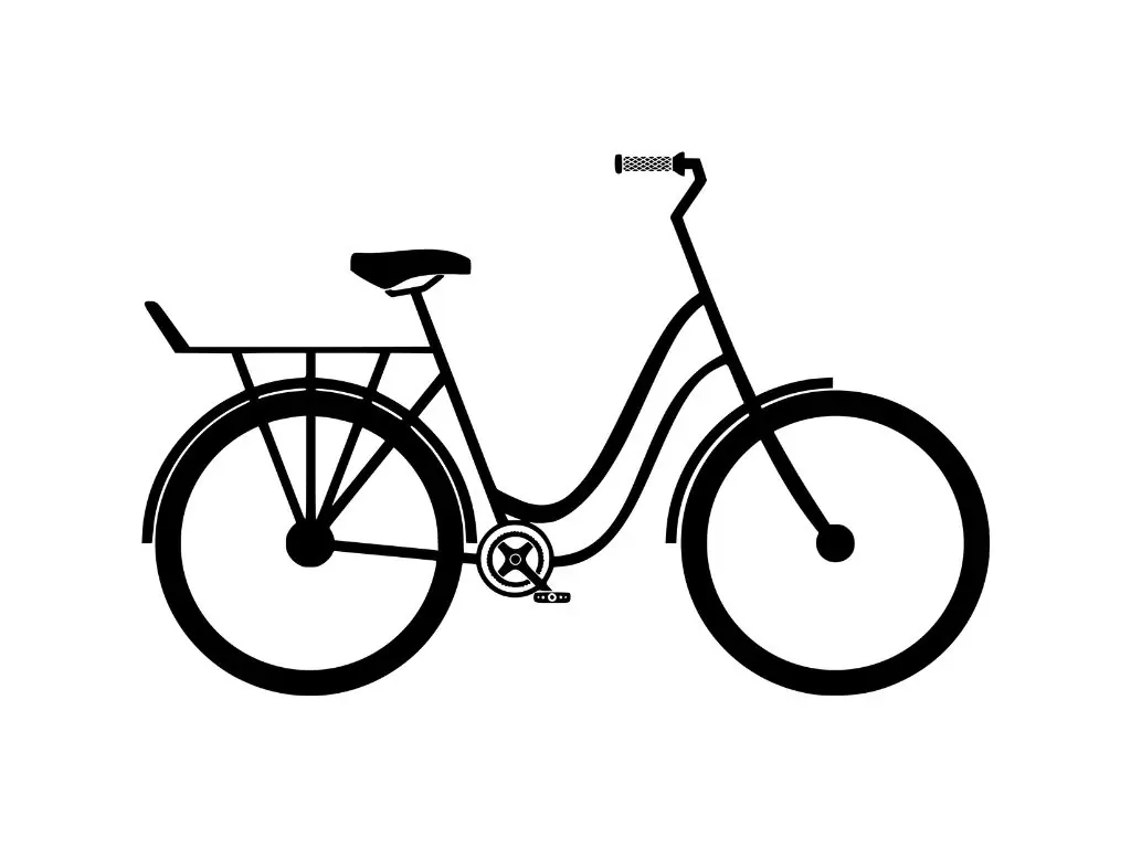 Bike Silhouette Svg #3