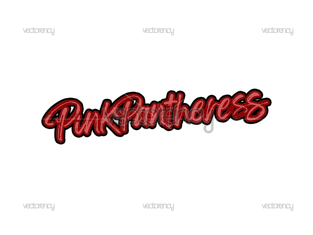 Pink Pantheress Logo Vector PNG EPS DXF Free Download