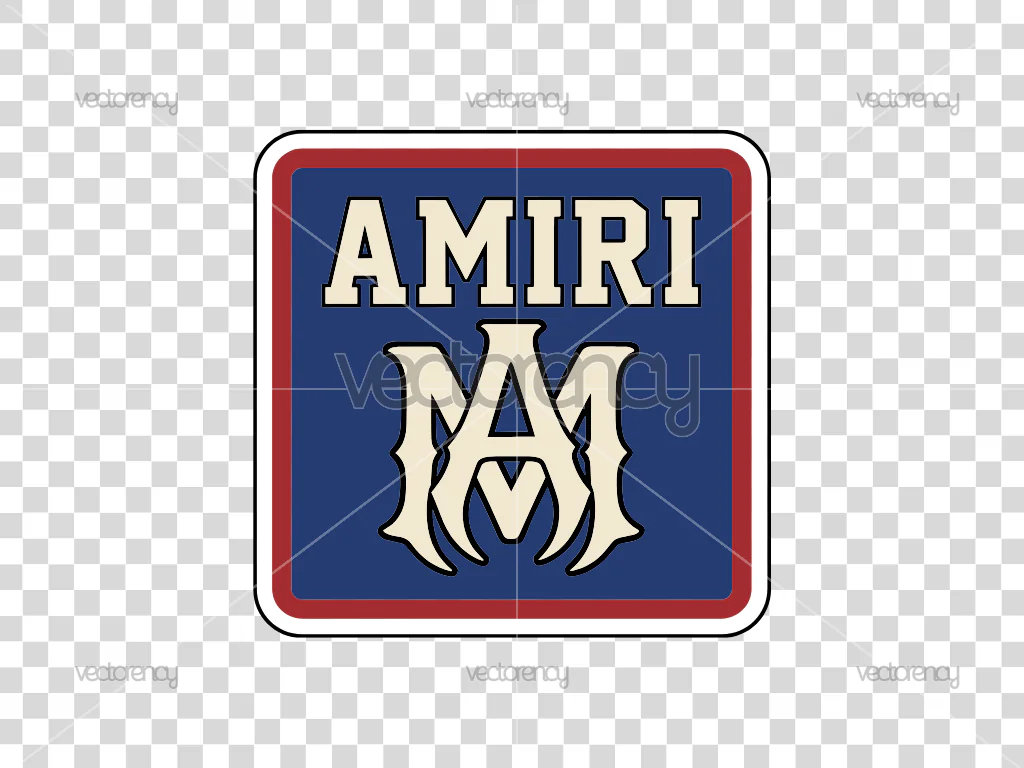 Amiri Retro Logo SVG PNG Transparent