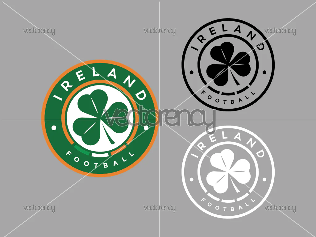 Ireland Football Logo SVG PNG EPS