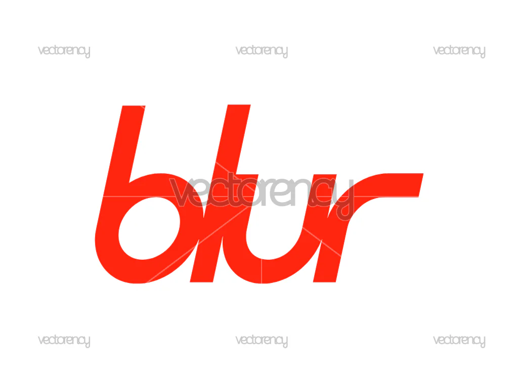 Blur Band Logo Vector