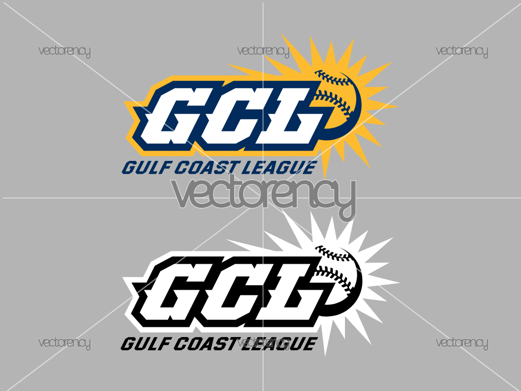 Gulf Coast League Logo Vector SVG PNG Files