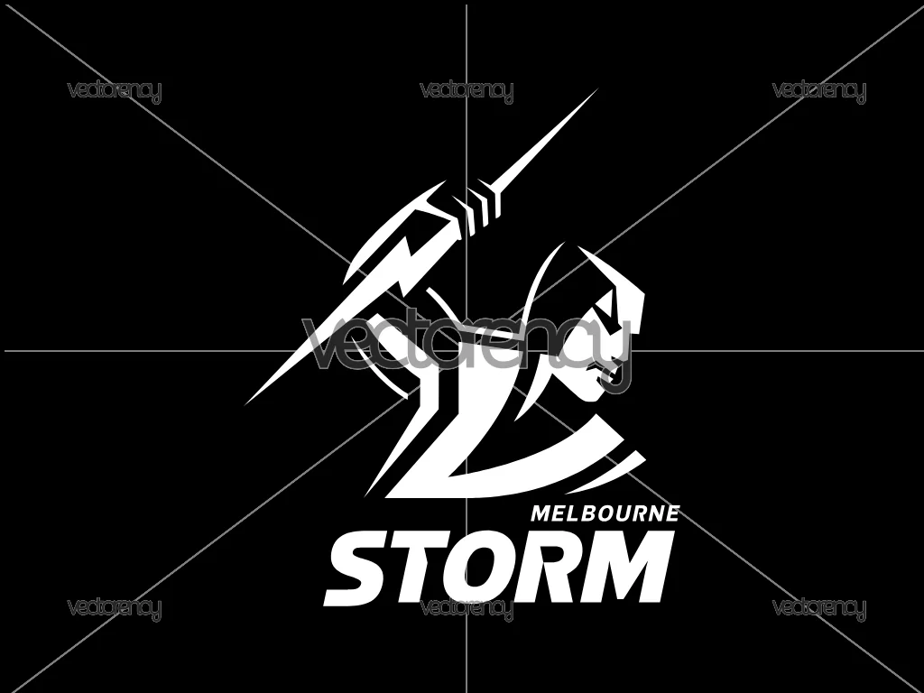 Melbourne Storm Logo Vector SVG PNG