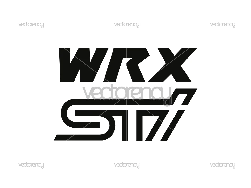 Subaru WRX STI Logo Vector PNG EPS DXF SVG