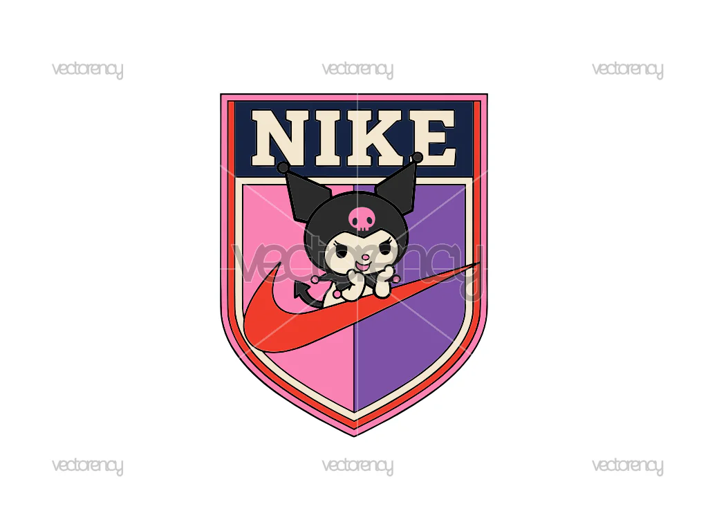 Nike Kuromi Graphic Image Vector PNG SVG