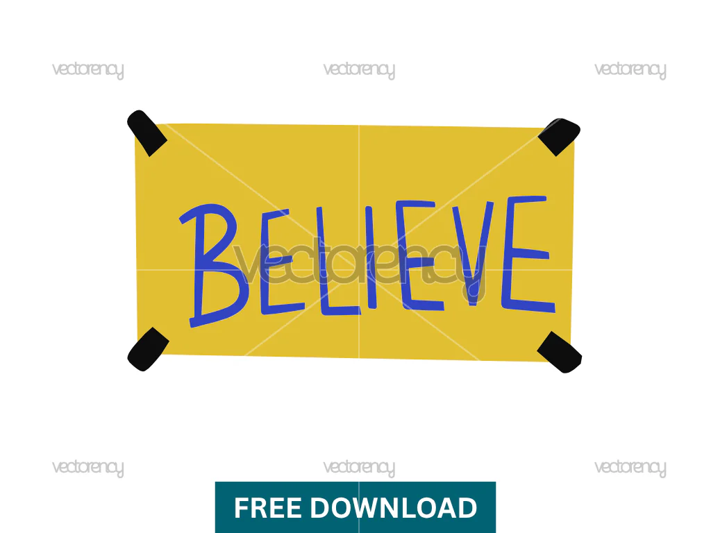Ted Lasso Believe SVG Free