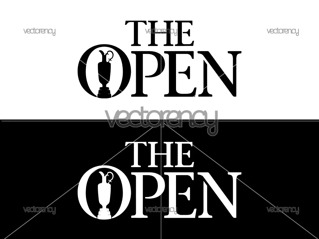 The Open 2025 Logo SVG