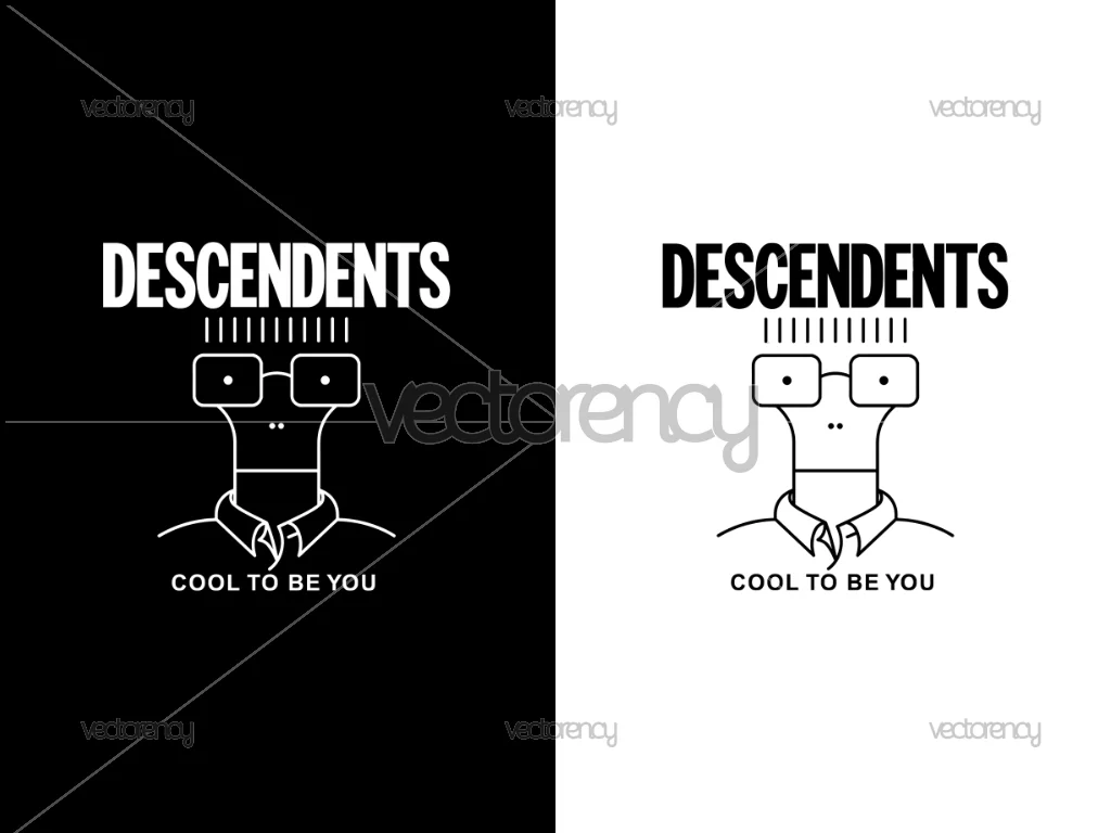 Descendents Cool To Be You Vector PNG Logo SVG