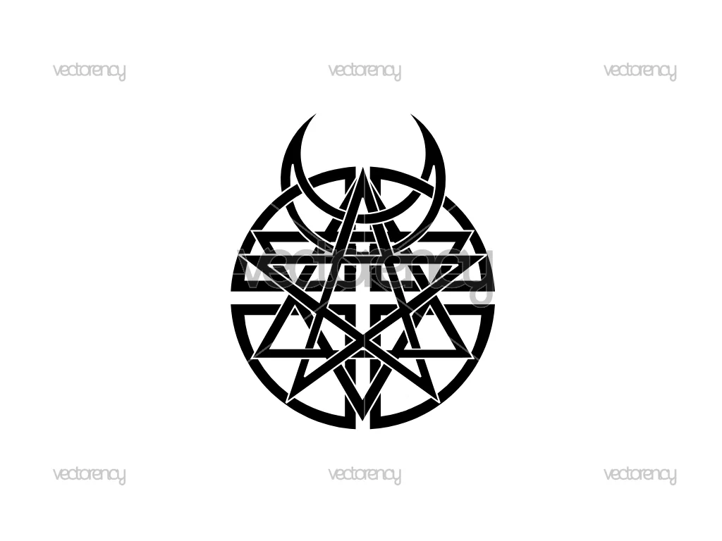 Disturbed Band Logo SVG