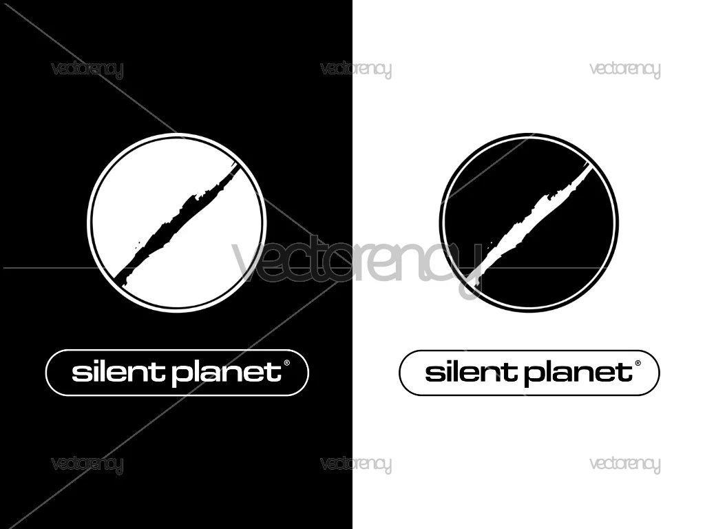 Silent Planet Band Logo Vector PNG Image SVG