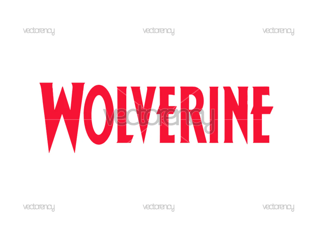 Wolverine Red Logo Free