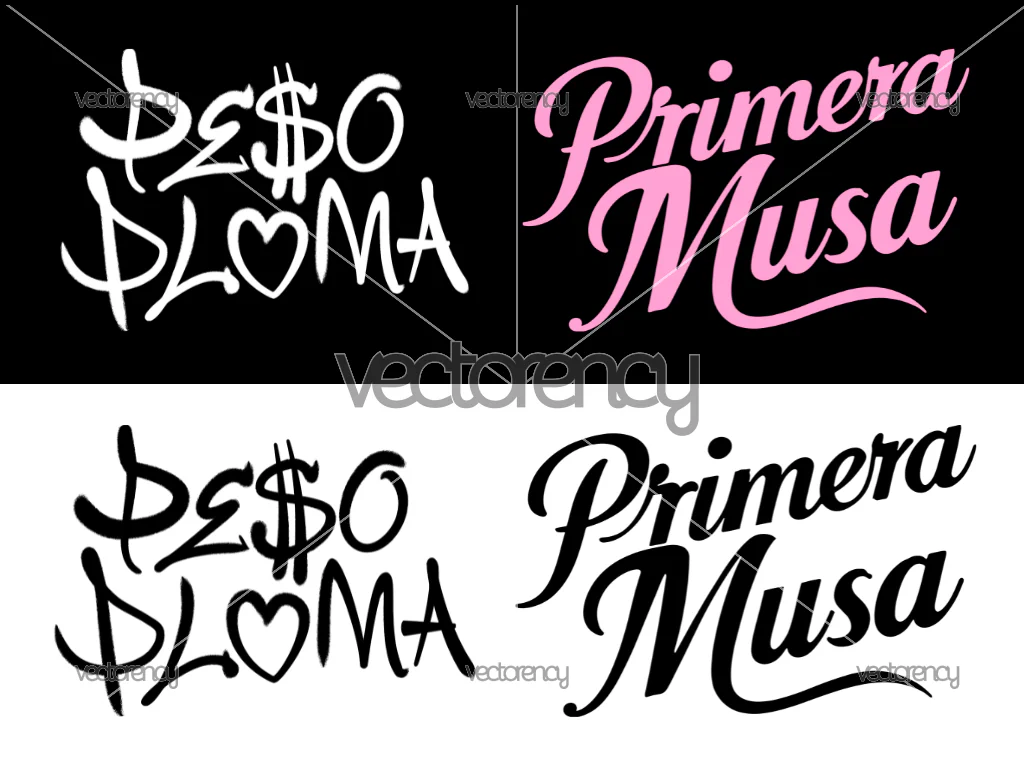 Peso Pluma PNG Transparent HD Logo