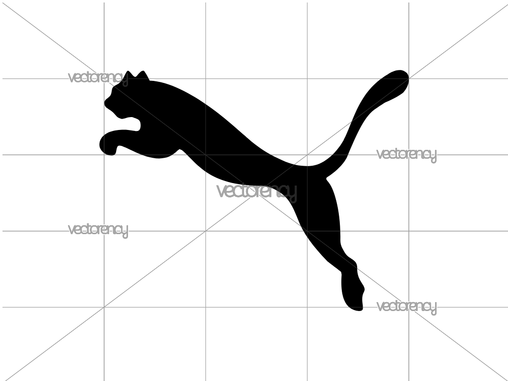 Puma Symbol Logo SVG Free