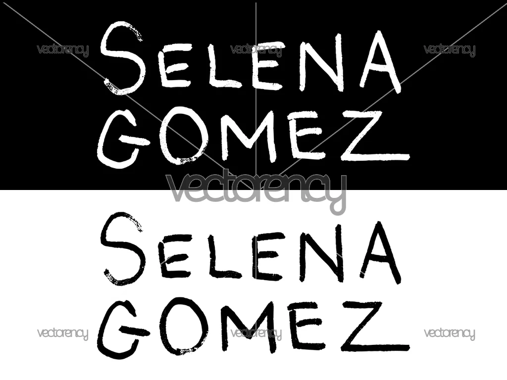 Selena Gomez Logo SVG