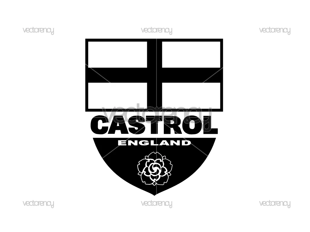 Castrol England Vector PNG EPS