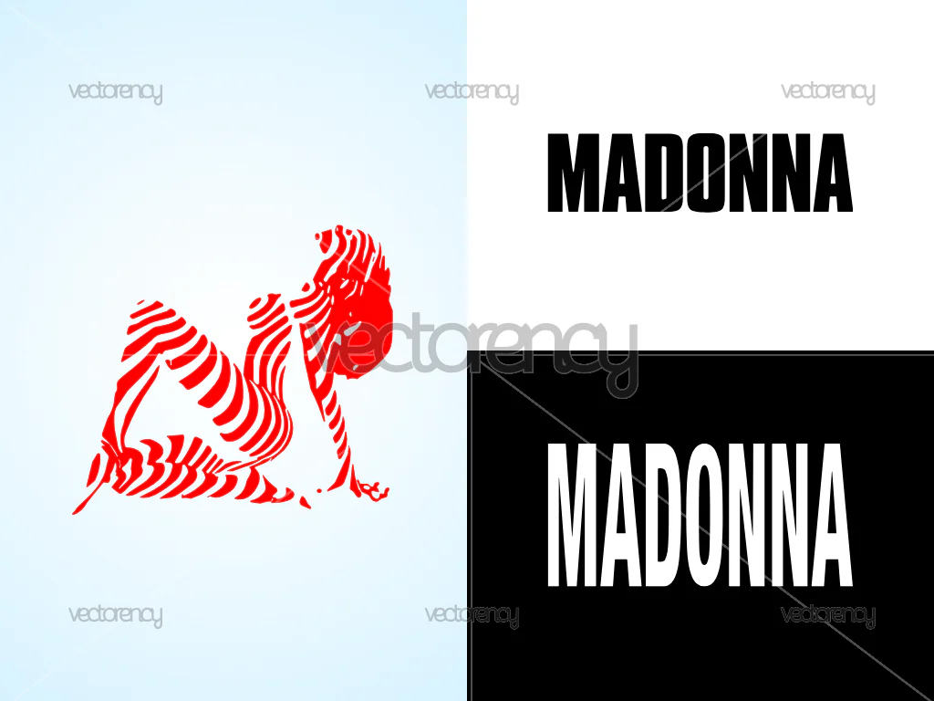 Madona Logo SVG