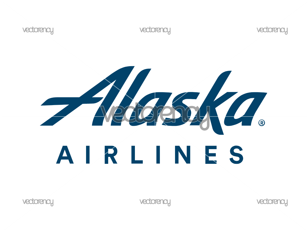 Alaska Airlines Logo SVG PNG Multi Color HD Transparent