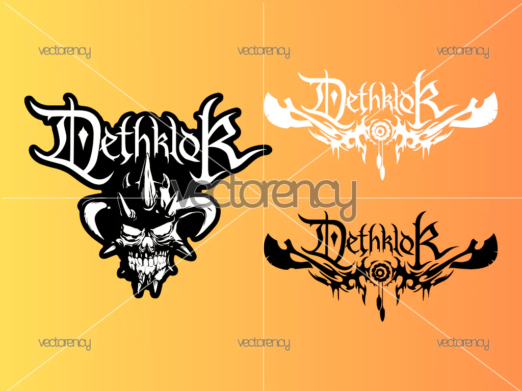 Dethklok Logo SVG, Band, Music Logo Vector PNG