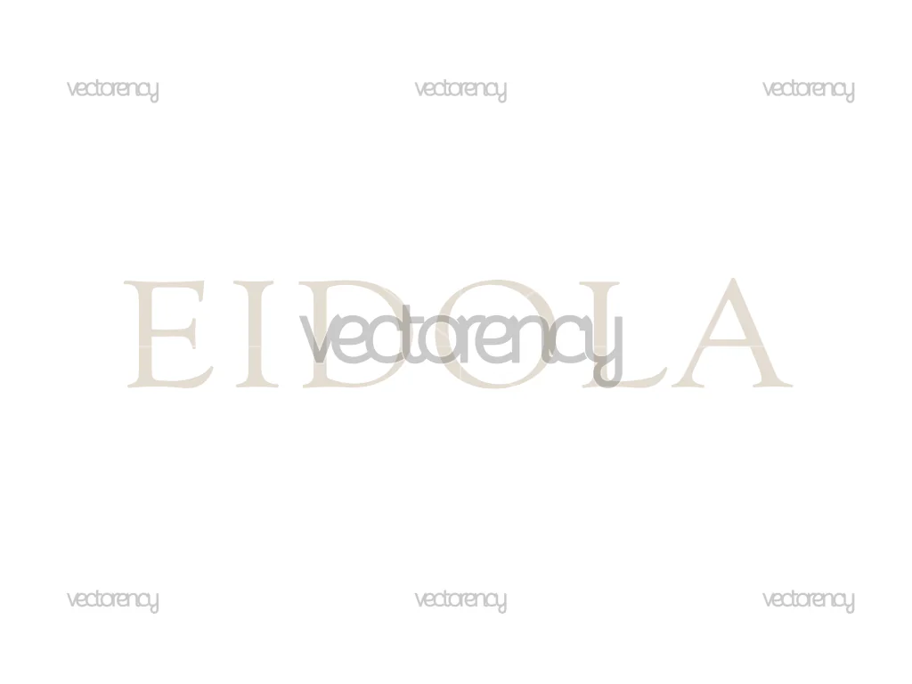Eidola Logo Band Vector SVG