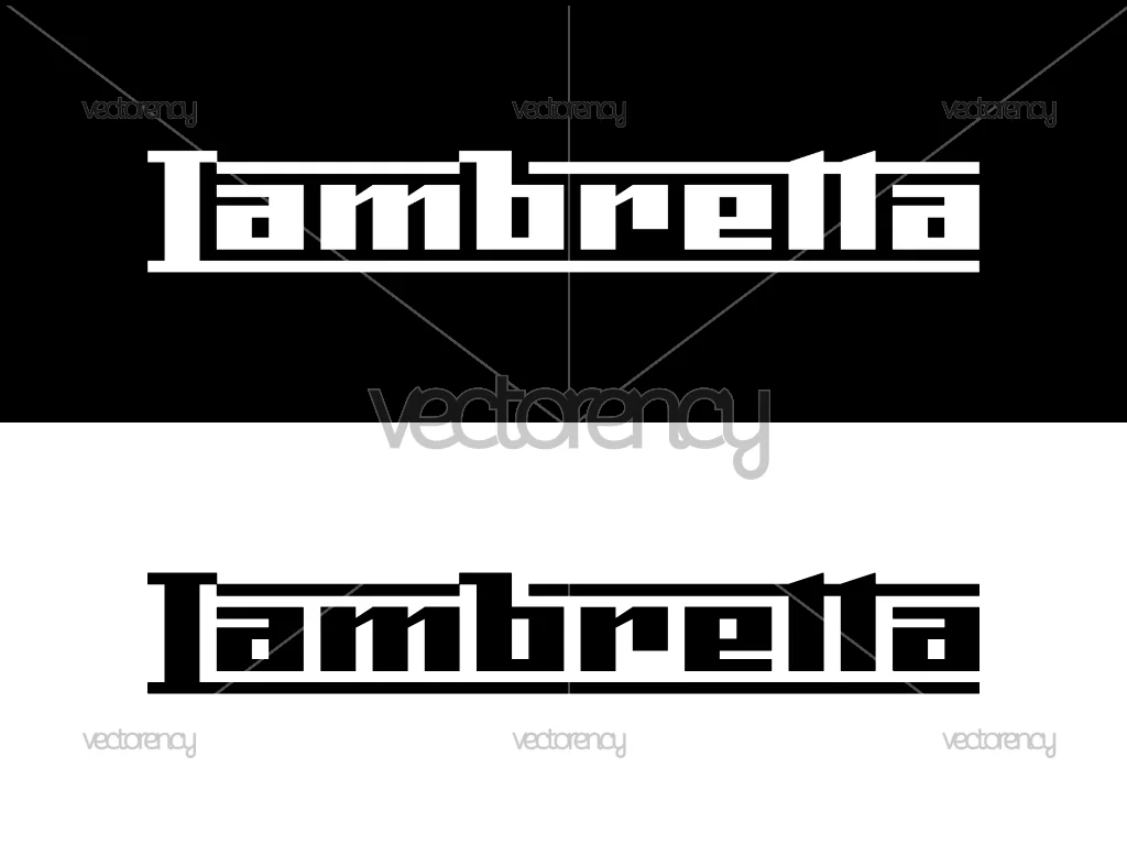 Lambretta Logo SVG PNG HD Transparent