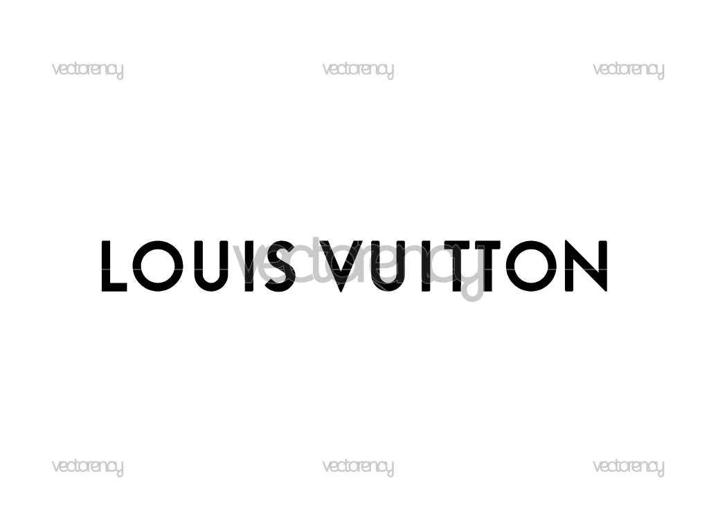 Louis Vuitton Logo Text Vector SVG PNG EPS