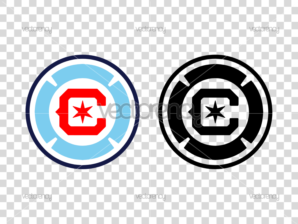 Chicago Fire FC Logo Symbol Vector SVG