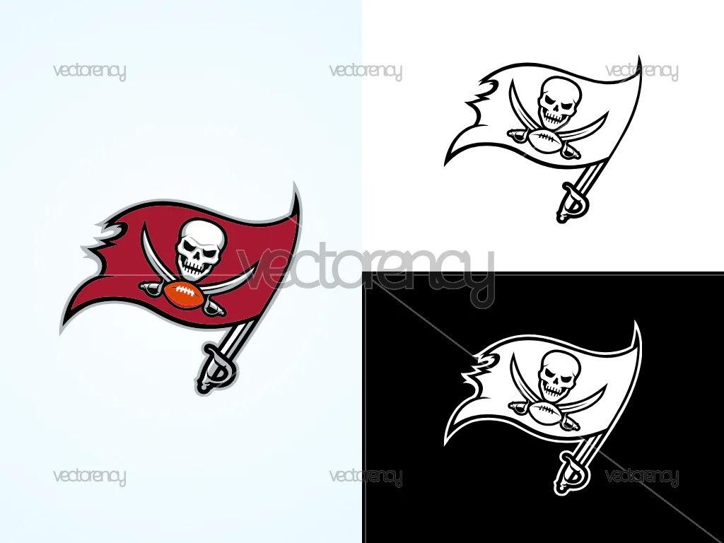 3 Buccaneers Logo Vector SVG PNG Transparent Download