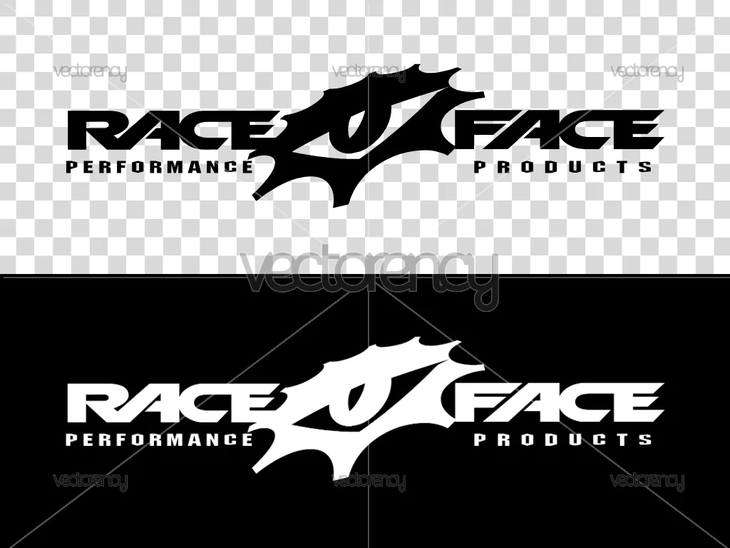 Race Face Logo SVG Vector PNG DXF