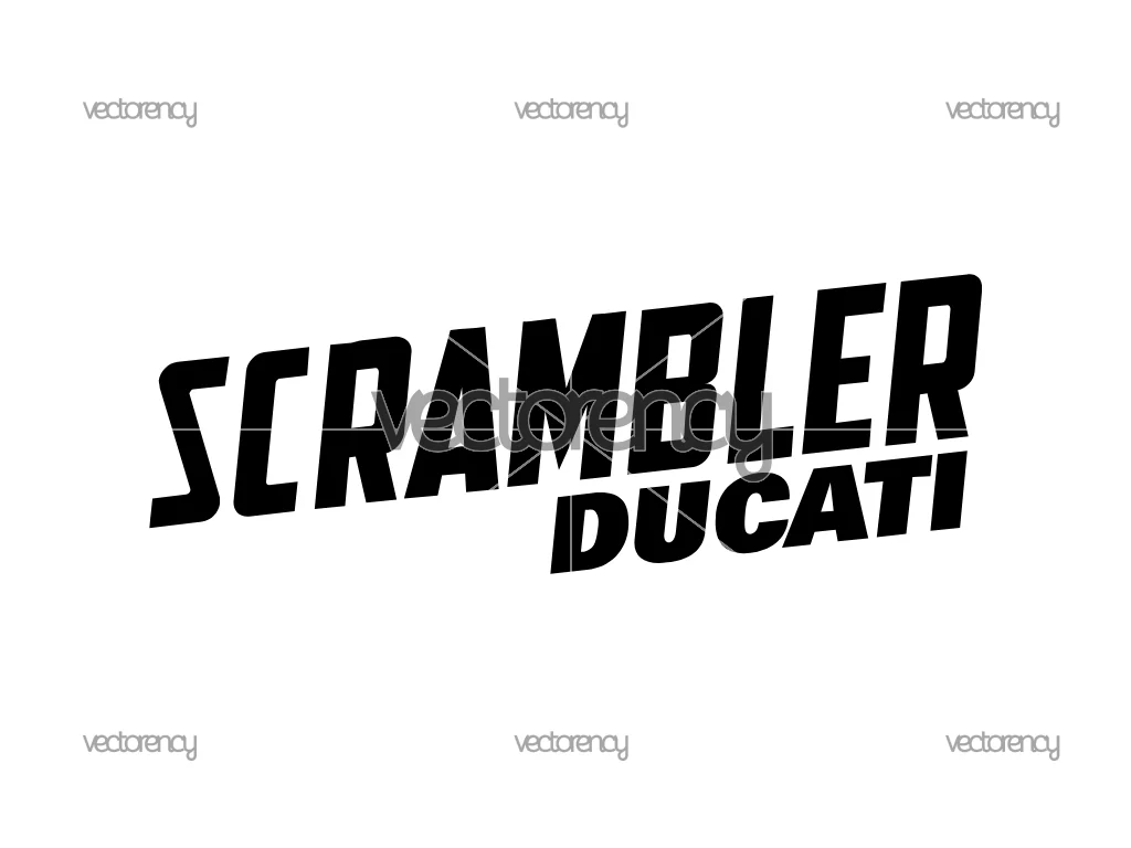 Scrambler Ducati SVG Free
