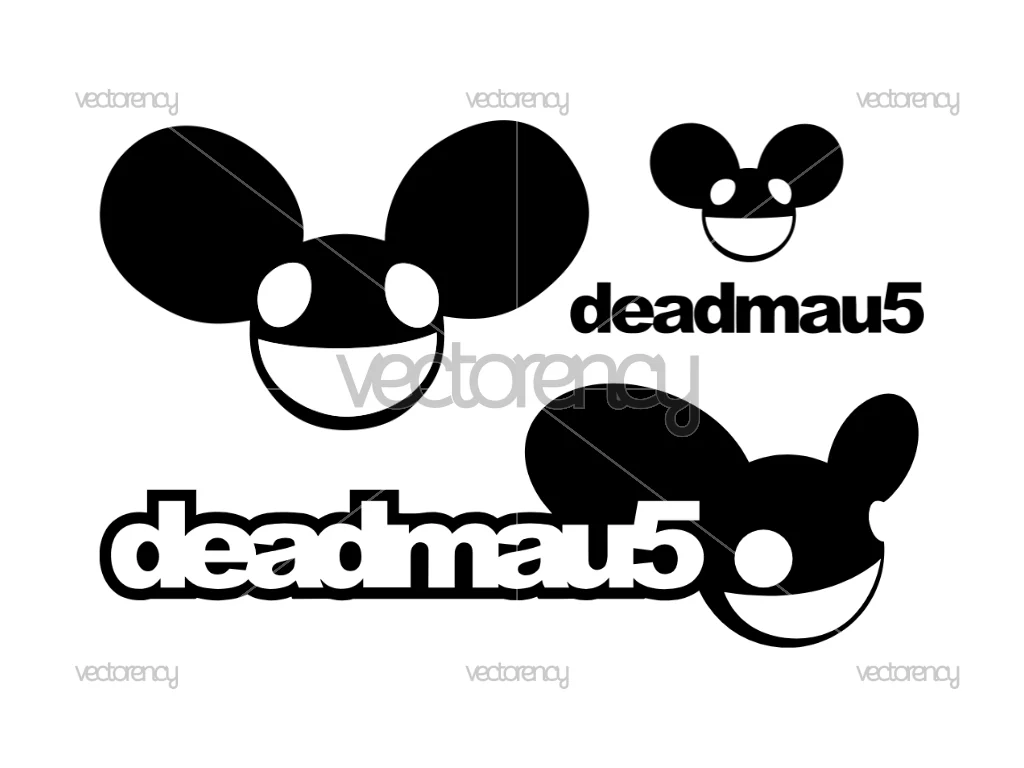 Deadmau5 Logo Vector SVG PNG DXF Files