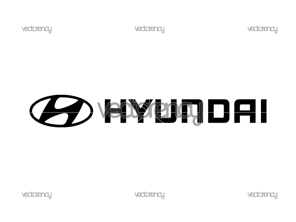 Hyundai Logo Free SVG Cricut