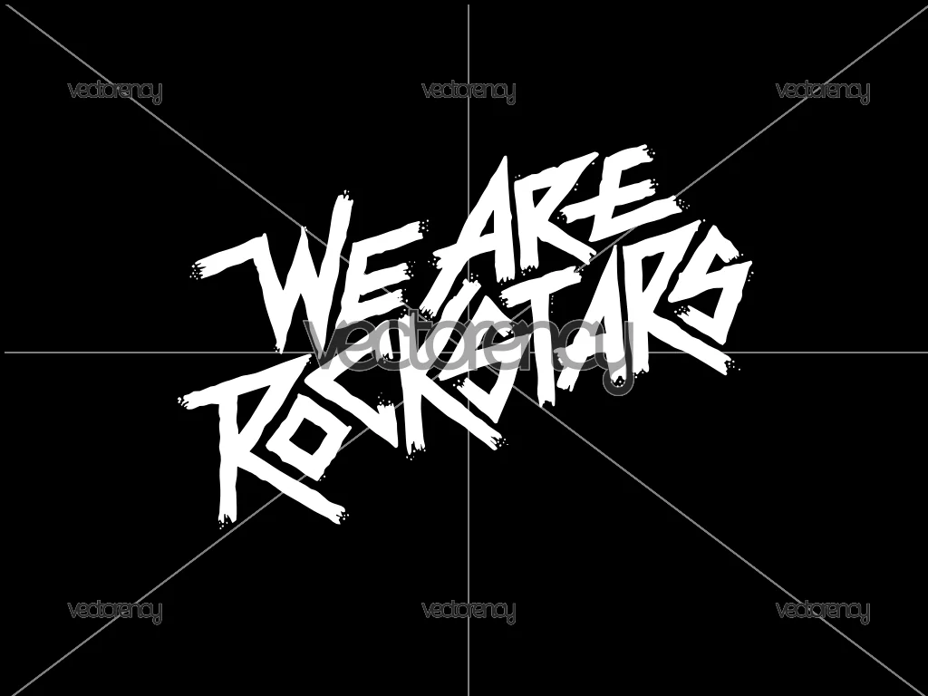 We Are Rockstars Logo Free