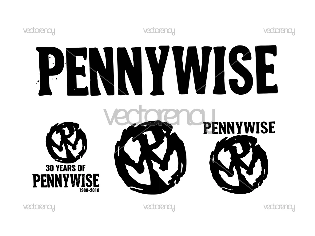 Pennywise Punk Rock Band Logo