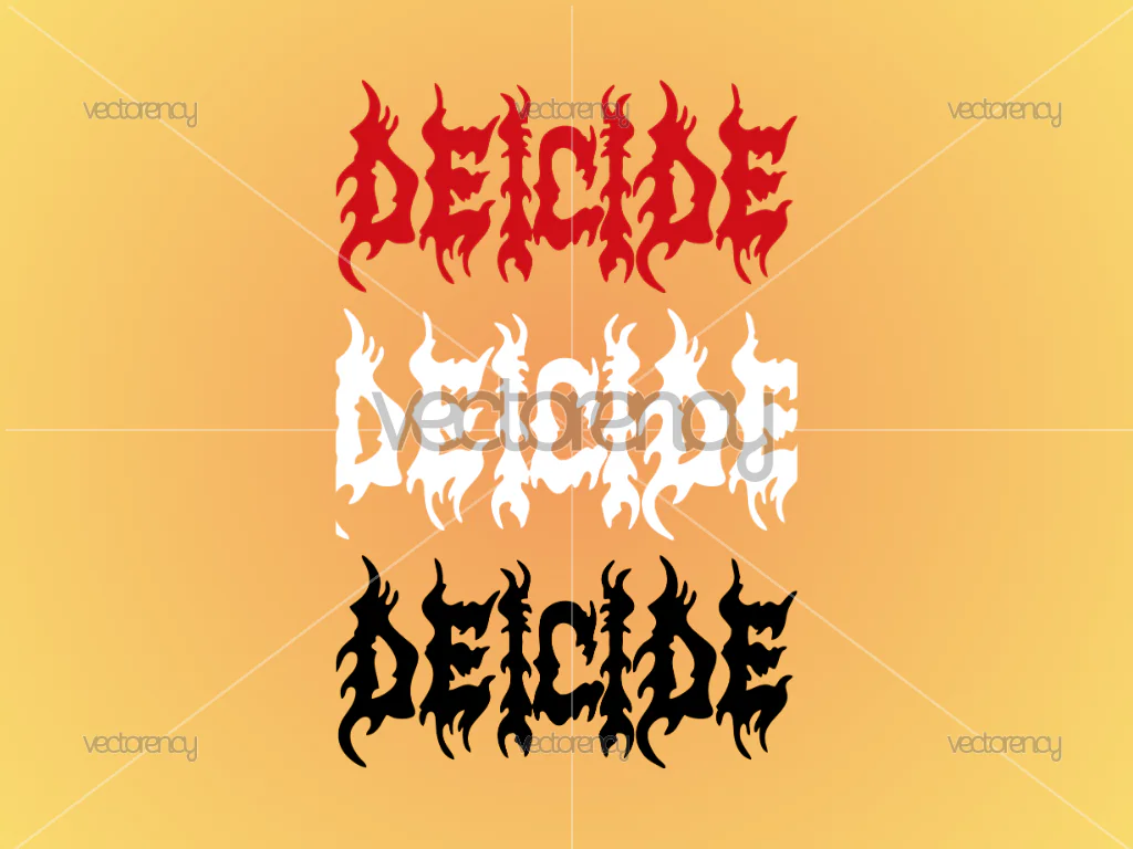 Deicide Band Logo Vector SVG PNG Download