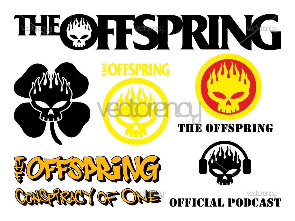 The Offspring Logo SVG Vector PNG HD